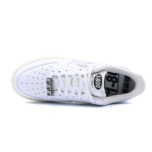 Nike Air Force 1\'07 PRM White Vast Grey CJ631-100 Men\'s Sneakers Size 13 NEW main image 4